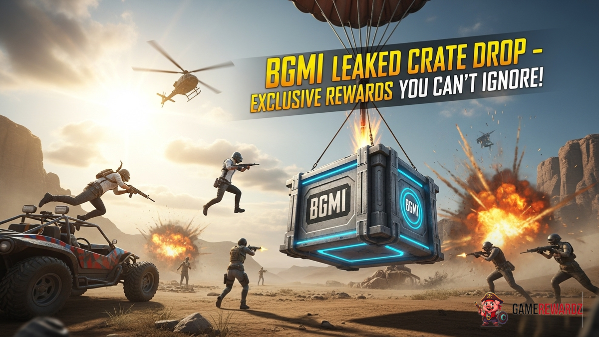 BGMI Leaked Crate Drop – Exclusive Rewards You Can’t Ignore!